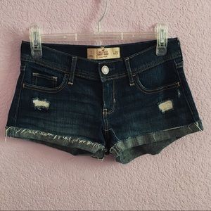 Hollister jean shorts